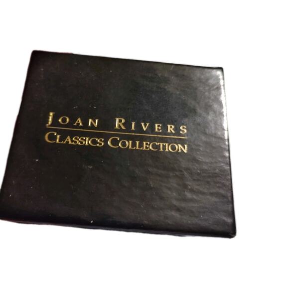 Joan Rivers Animal Print Enamel Ring Size 7 Signed New In Box Gold Tone - Picture 3 of 4